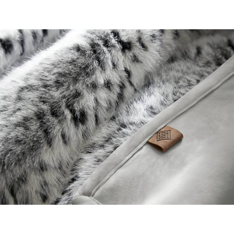 Harbor House Botswana Animal Print Faux Fur Throw Blanket