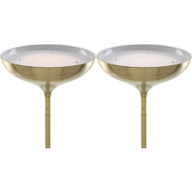 Livabliss Luhu Modern Accent Table Lamp - 71"H x 11"W x 11"D