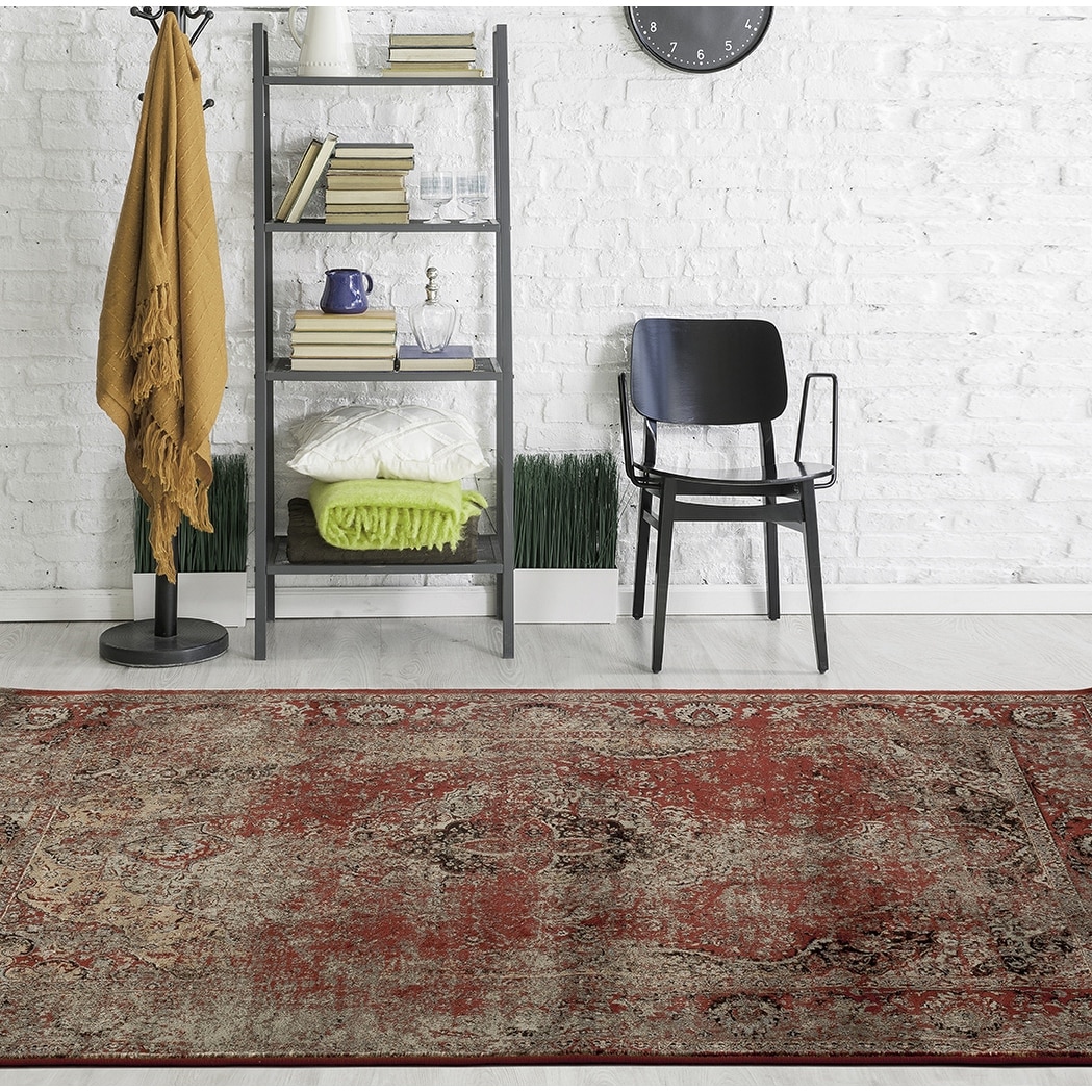 MDA Rugs Antique Collection Traditional Area Rug