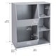 preview thumbnail 7 of 12, Badger Basket Side-by-Side Combo Bin Storage Unit - 31.5" x 15.75" x 35.5"