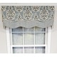 preview thumbnail 2 of 4, RLF Home Design Jenna Glory Window Valance Blue