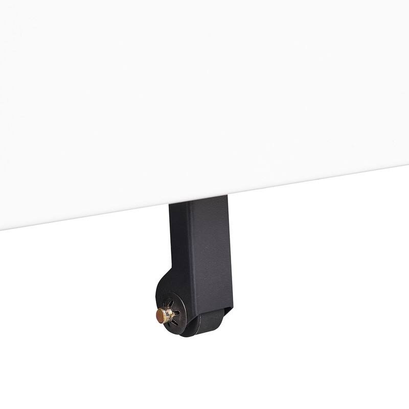 3-Drawer Lockable Rolling File Cabinet with Brakes - Legal/Letter Size, Requires Assembly