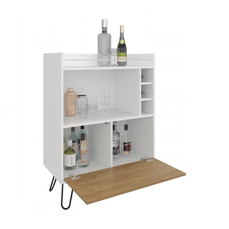42 inch Versatile One-Door Bar Cabinet