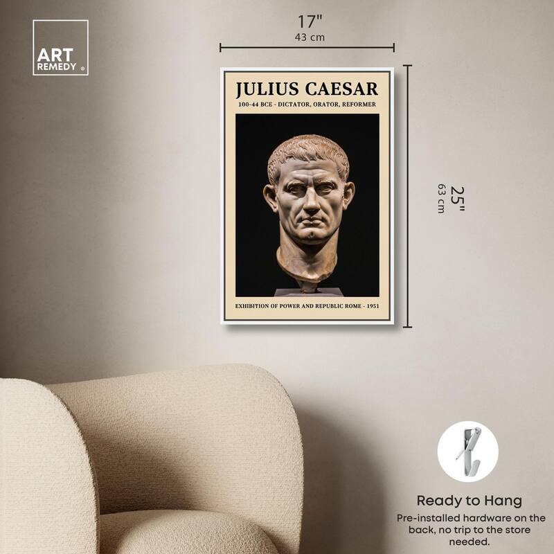 Roman Leader Canvas by Art Remedy