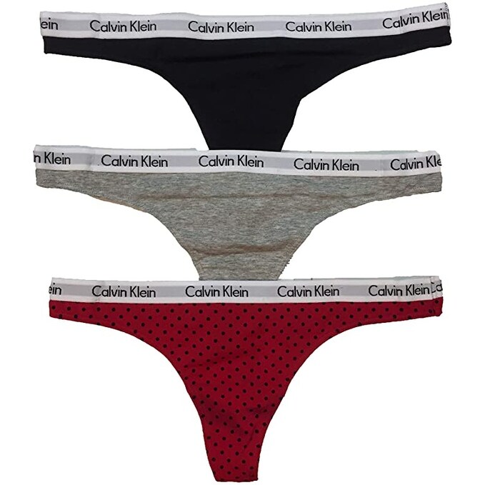 calvin klein thong 3 pack