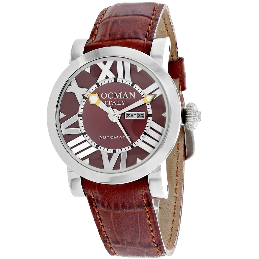Locman Women's Classic Brown Dial Watch - 293BR/BR - 6 (36)