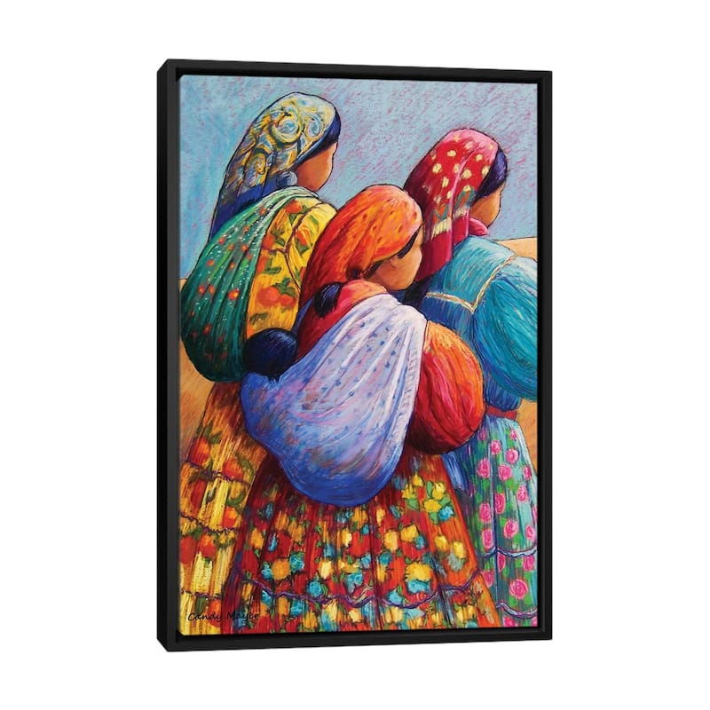 iCanvas "Tarahumara Women" by Candy Mayer Framed Canvas Print