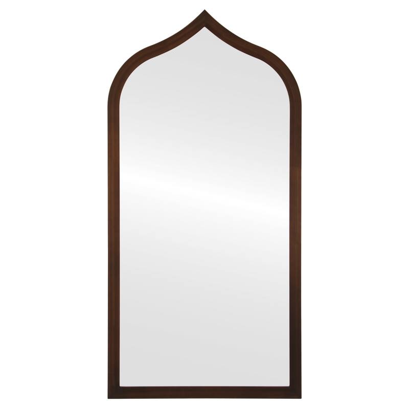 Tyler Framed Full Length Mirror - Teardrop Cathedral - 23.4x47.4 - Bronze/Gold
