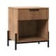 preview thumbnail 34 of 37, Walker Edison Modern Fluted-Drawer Nightstand