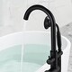 preview thumbnail 21 of 20, Vanityfair Floor Mount Freestanding Bathtub Faucet Tub Filler with Hand Shower
