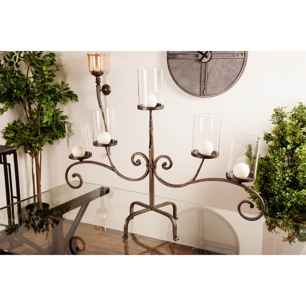 Black Iron Country Cottage Candelabra 21 x 36 x 13