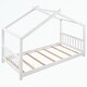preview thumbnail 18 of 18, Twin Size House Platform Bed with Headboard and Footboard