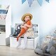 preview thumbnail 9 of 8, Toddler Toy Box Storage Bench with Large Storage
