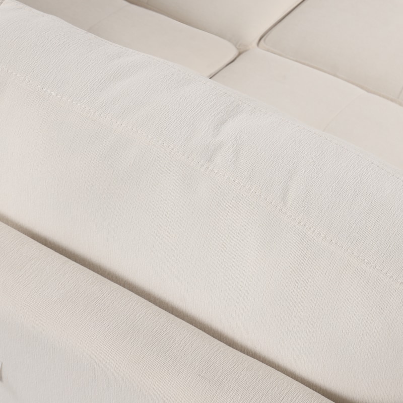 108.3'' Spacious U-Shape Sectional Sofa for 6, Pull-Out Bed, Lounge Chair with USB & Type-C Ports