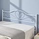 preview thumbnail 23 of 32, VECELO Twin Size Metal Bed Frame Set of 2 Victorian Style Kids Beds with Heart Pattern Headboard No Box Spring Needed
