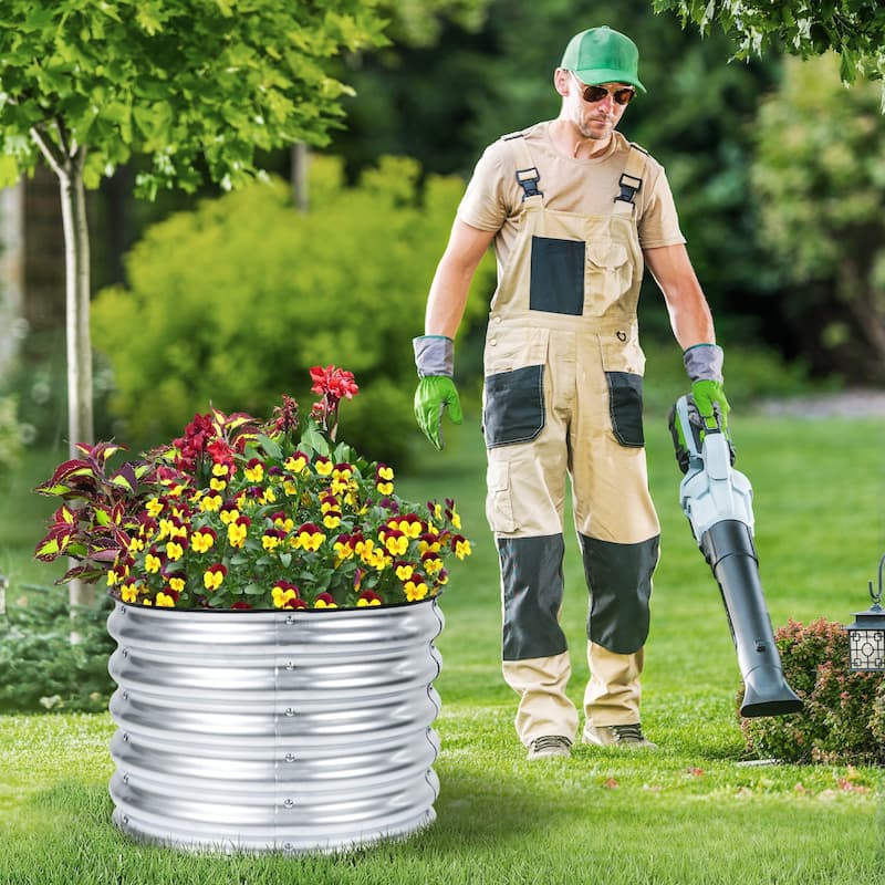 Aoodor Metal Raised Garden Bed