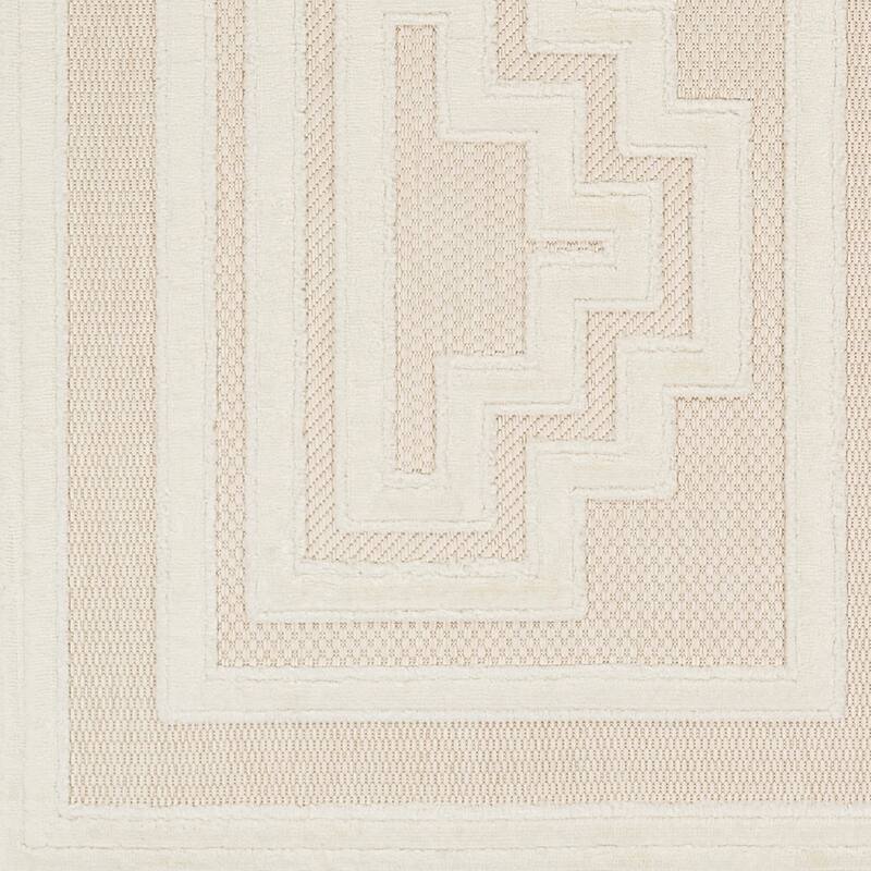 Livabliss San Diego Indoor/ Outdoor Geometric Area Rug