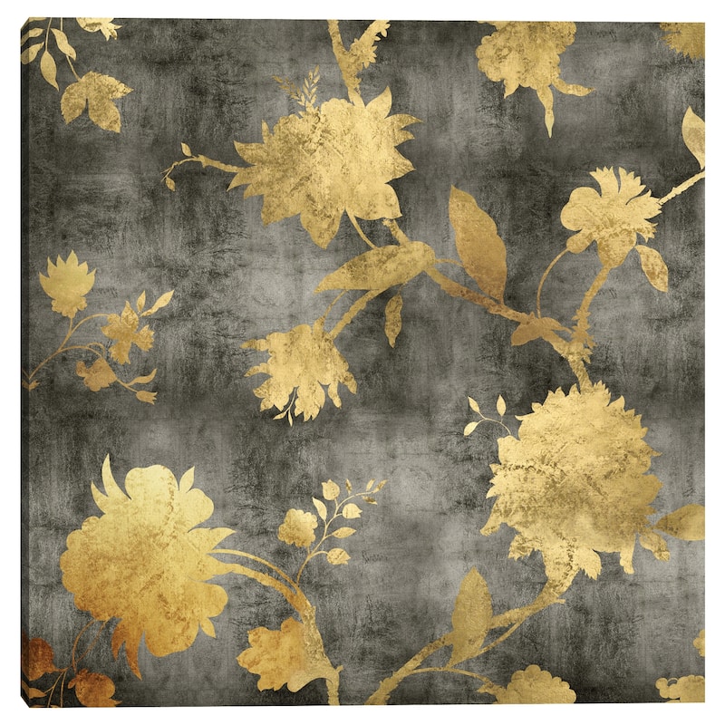 Golden Silhouette I by Erin Lange Canvas Art Print