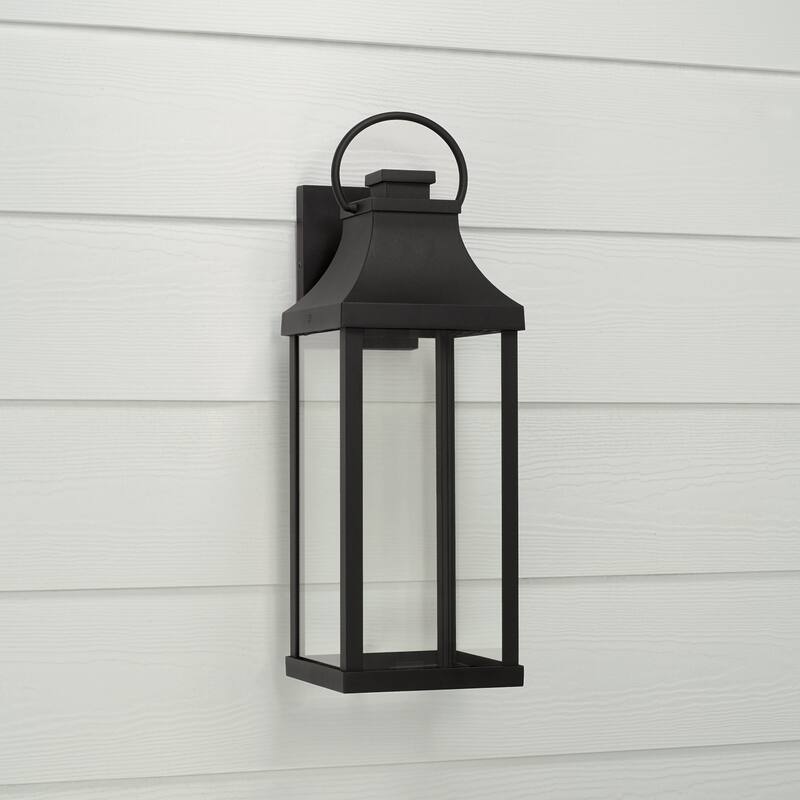 Bradford Outdoor 1-light Medium LED Wall Lantern w/ Clear Glass