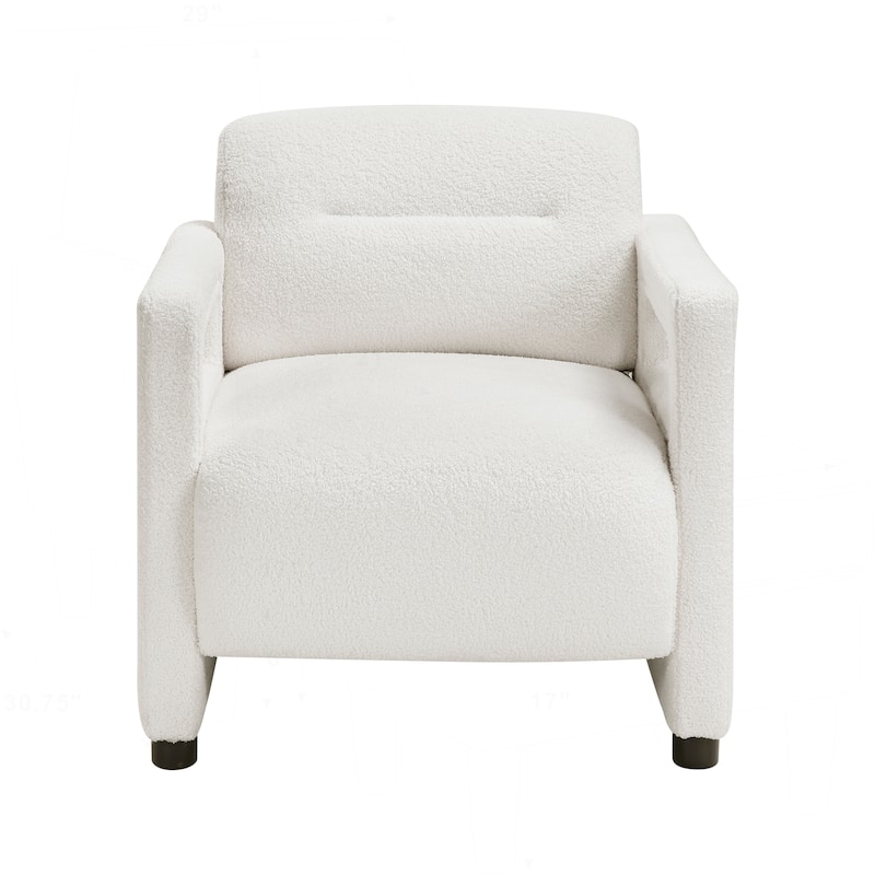 Comfortable Armchair with Stylish Upholstery for Home Decoration