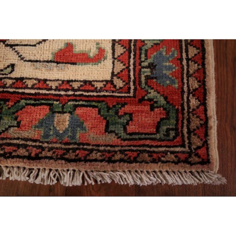 Kazak Oriental Foyer Rug Handmade Wool Carpet - 2'0" x 3'0"