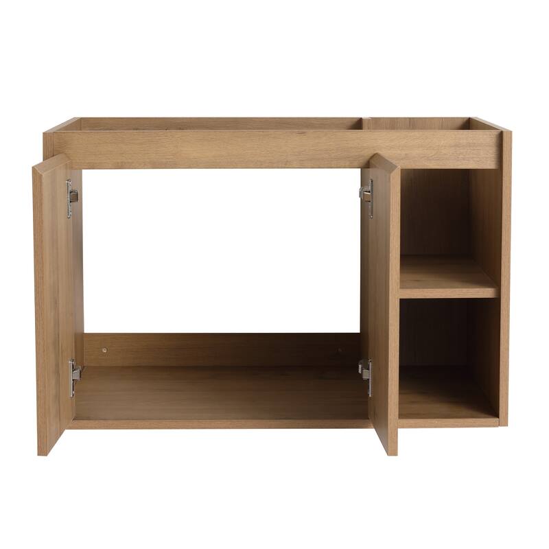 ARTCHIRLY 24/30 Inch Bathroom Vanity with Sink, Floating Bathroom Vanity with Soft Close Door and Shelf