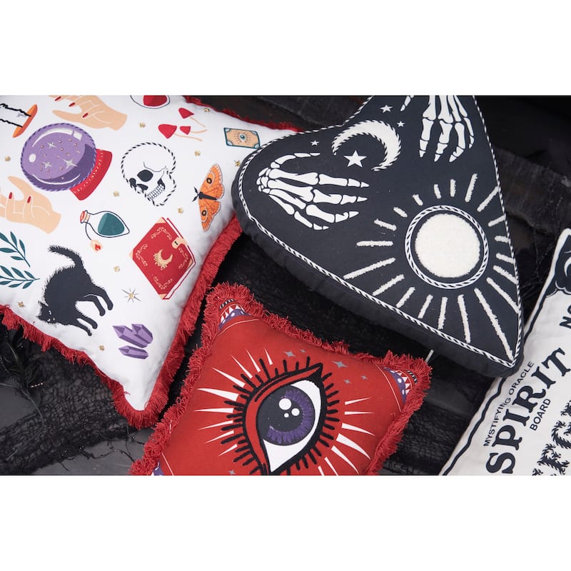 Mystical Eye Throw Pillow 10" x 10"