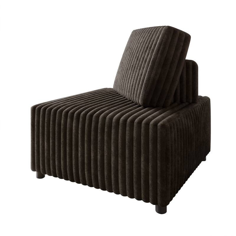 CraftPorch Luxurious Velvet Upholstered 6 Pieces Modular Set