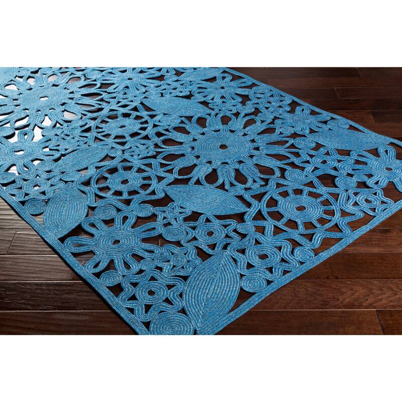 Townshend Floral Cutouts Indoor/Outdoor Area Rug