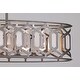 preview thumbnail 8 of 9, Minka Lavery 3588 Hexly 5 Light 44" Wide Linear Chandelier