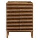preview thumbnail 6 of 6, Render 23.5" Bathroom Vanity in Walnut (Sink Basin Not Included) - Walnut