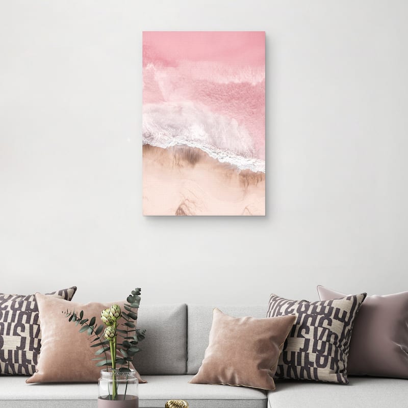 Pink Sea by Sisi and Seb Canvas Art Print