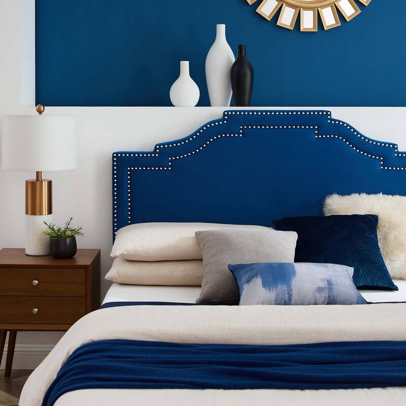 Adelaide Performance Velvet King Platform Bed