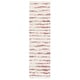preview thumbnail 43 of 70, SAFAVIEH Venus Shag Moeidur 1.75-inch Thick Rug 2'2" x 8' Runner - Ivory/Pink - Runner