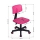 preview thumbnail 7 of 30, HomyLin Plastic Adjustable Rolling Kids Study Desk Chair Armless