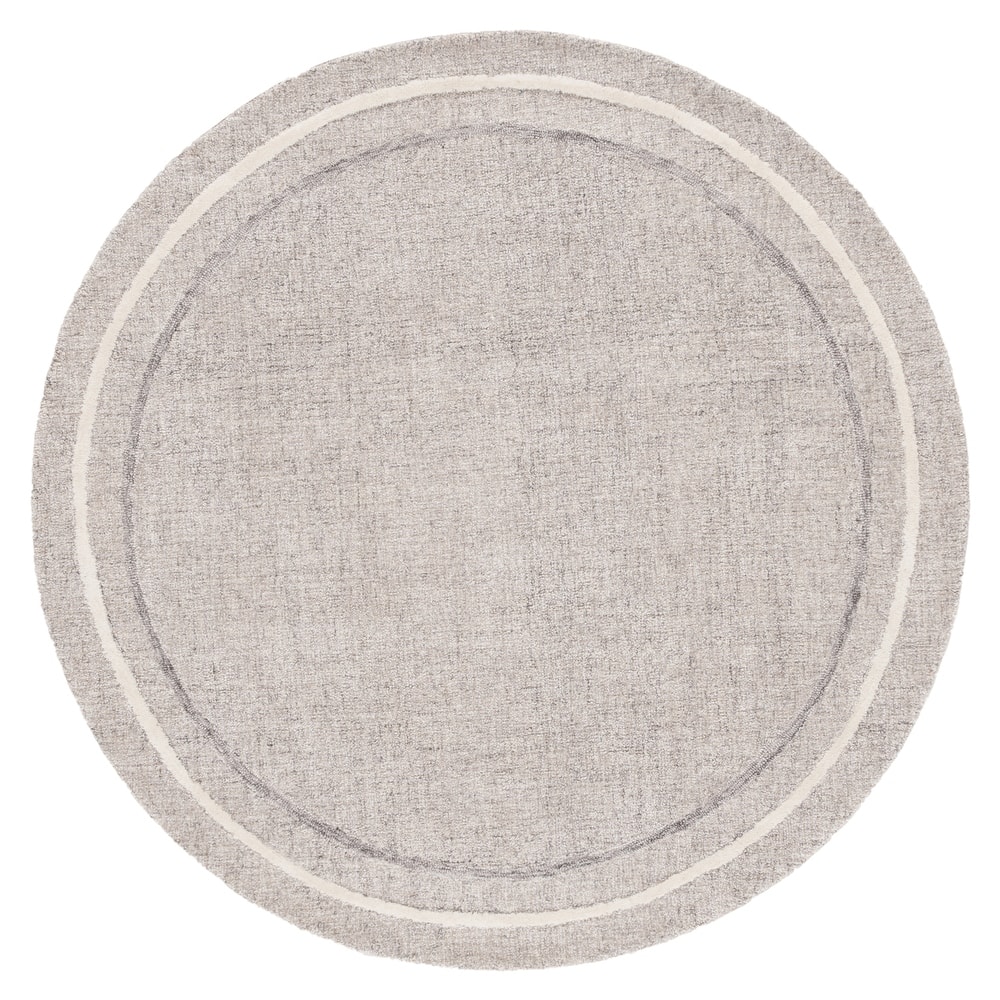 SAFAVIEH Handmade Ebony Mounia Modern & Contemporary Wool Rug