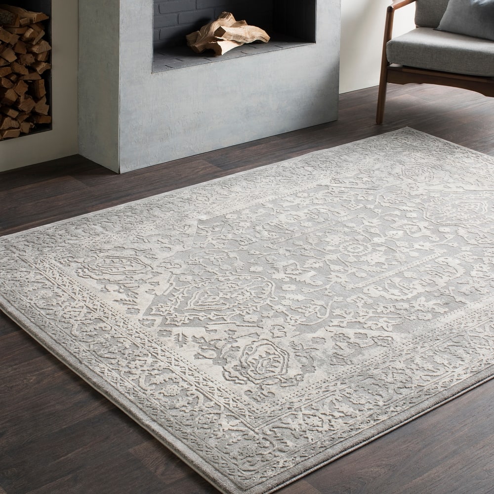 Livabliss Tate Vintage Medallion Area Rug