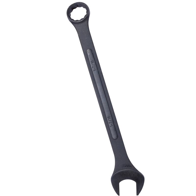 Jumbo Combination Wrench Set Extra Large,10 PC SAE Black-Oxide Jumbo Combo Wrench Set 1-5/16" - 2" with pouch