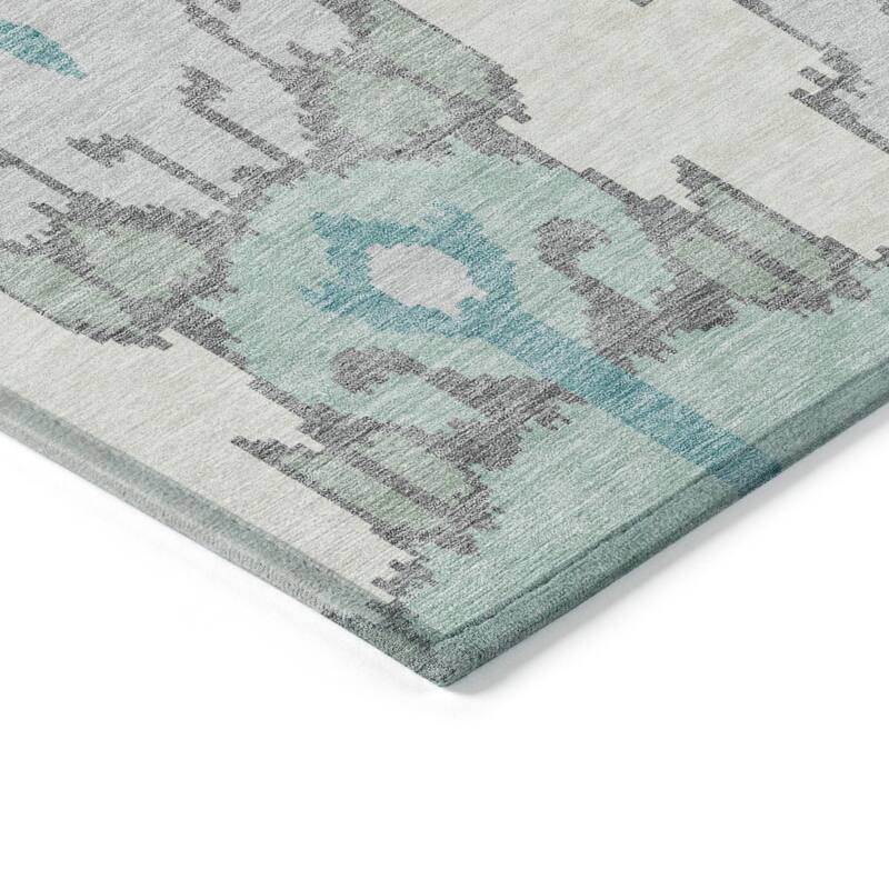 Machine Washable Indoor/ Outdoor Chantille Boho Global Rug
