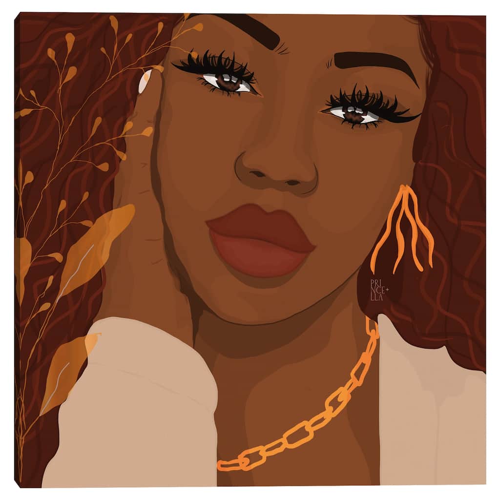 Far More Precious by Princella Canvas Art Print