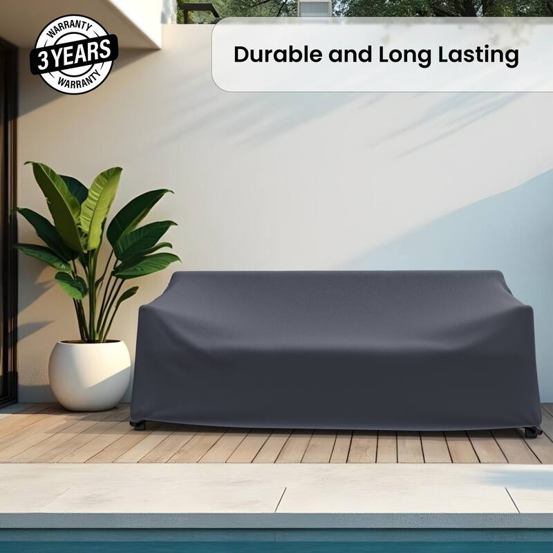 Forever Patio Aluminum Outdoor Furniture Waterproof Sofa Cover - 31 x 76 x 31