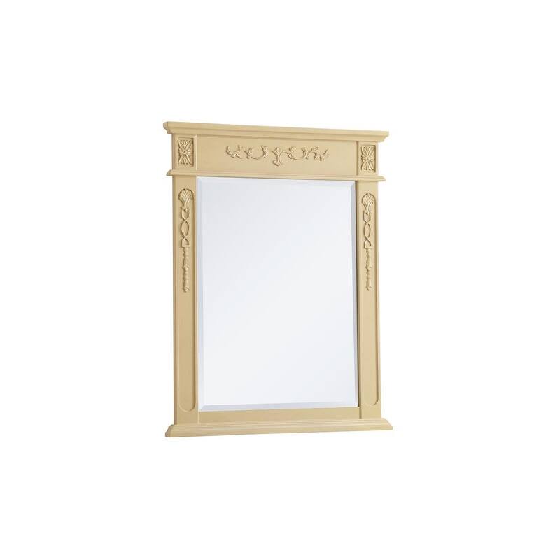 Elegant Lighting Antique Beige Vanity Mirror (22" x 28")