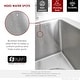 preview thumbnail 20 of 25, STYLISH 9 inch Stainless Steel 18G Dual Mount Bar Sink Handmade