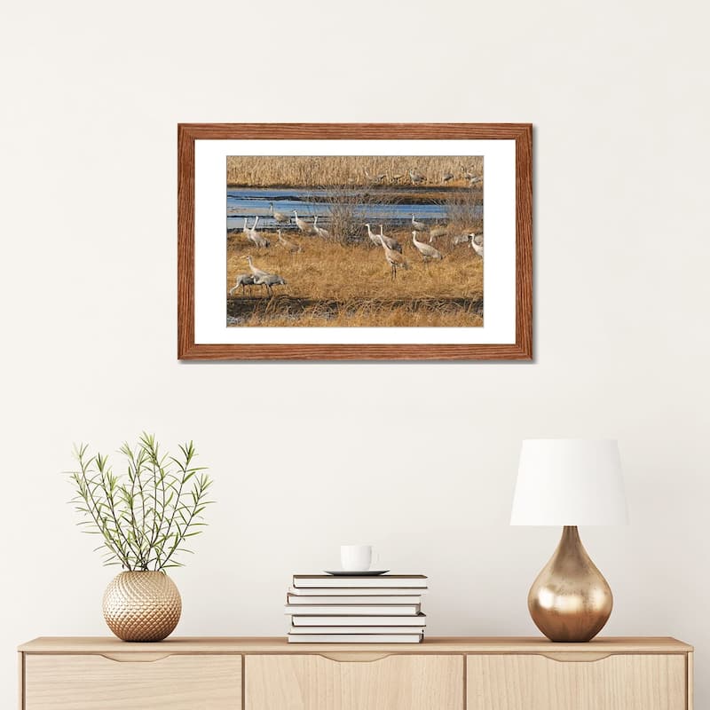 iCanvas "Sandhill Crane Migration" by Brian Wolf PFA