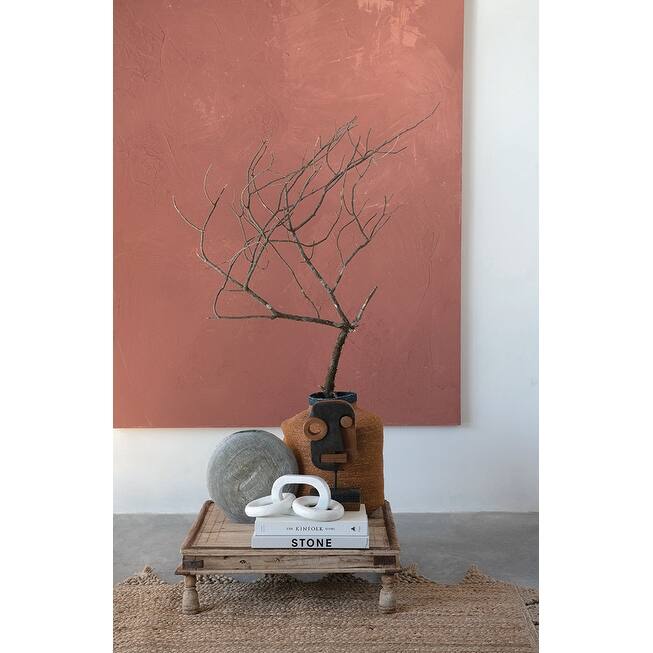 Marble Chain Decor, White