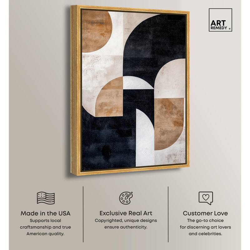 Arching Forms II Canvas by Art Remedy