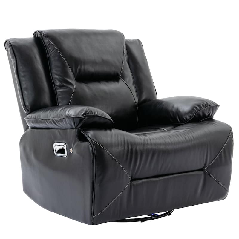 360° Swivel and Rocking Home Theater Recliner