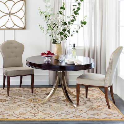 Hand-tufted Trey Traditional Wool Area Rug