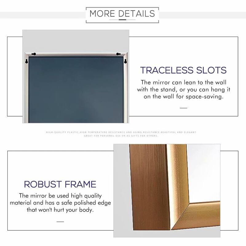 Modern Freestanding Full Length Floor Mirror