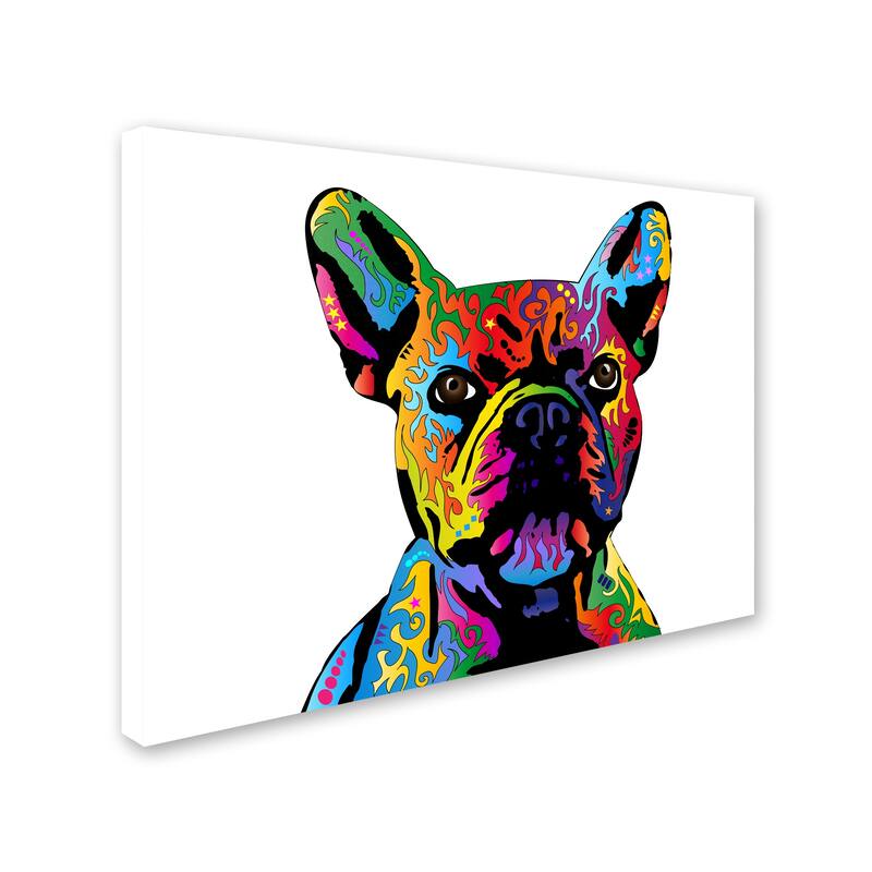 Michael Tompsett 'French Bulldog' Canvas Art
